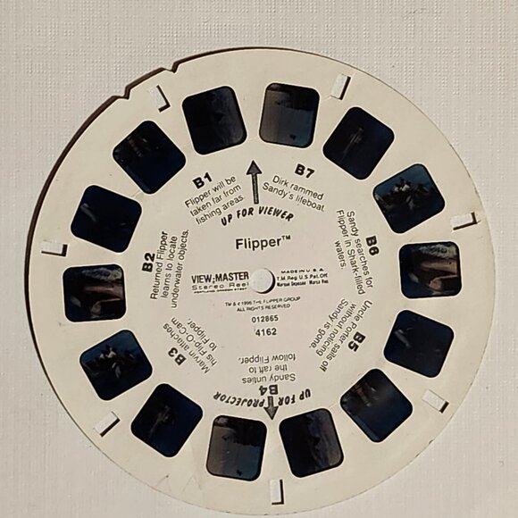 VINTAGE 1995 Flipper the Movie View Master Reels x 3 - Picture 3 of 5